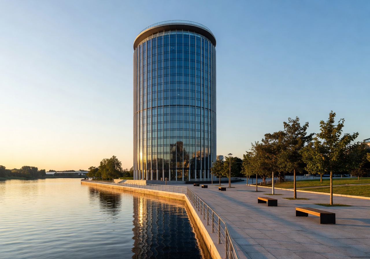 Radisson Blu Szczecin waterfront luxury tower