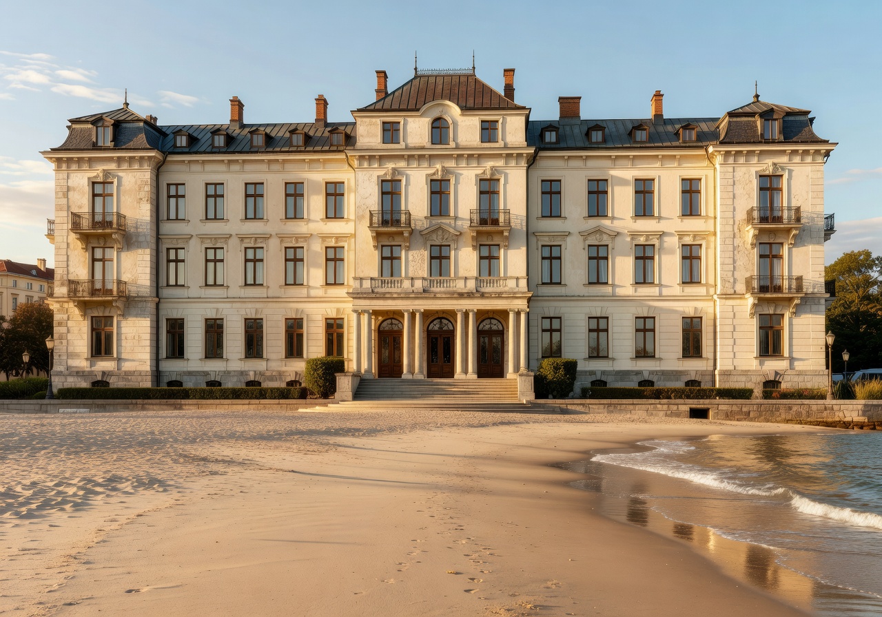 Sofitel Grand Sopot historic seaside facade